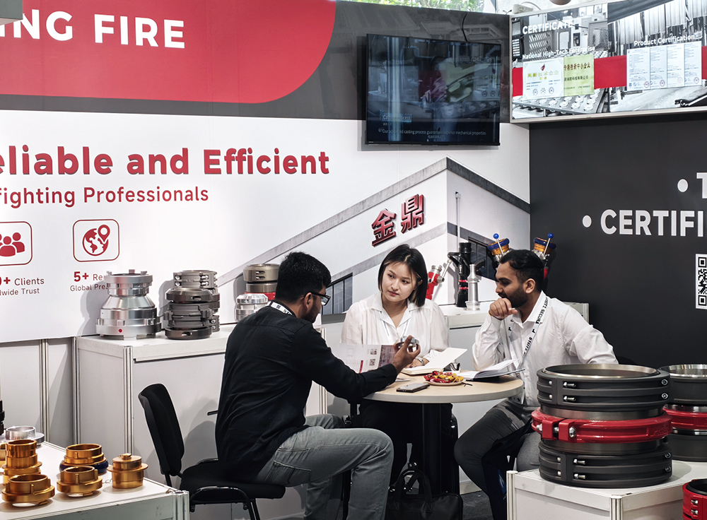 Jiangsu Jinding Fire Protection Technology Co., Ltd. ställer ut på INTERSCHUTZ 2026